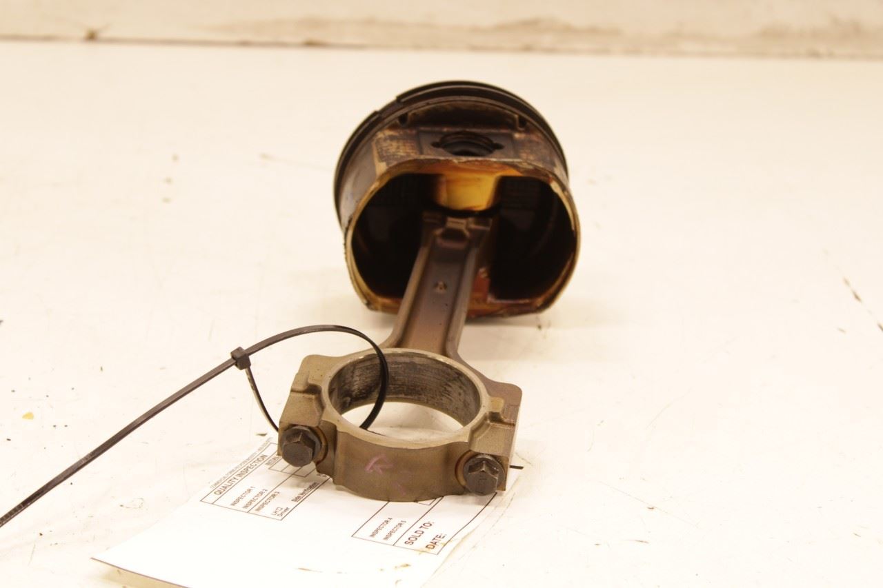 12-20 ISUZU NPR HD 6.0L Engine Piston Right No 2 w/ Connecting Rod 8-89017-849-0 - Alshned Auto Parts
