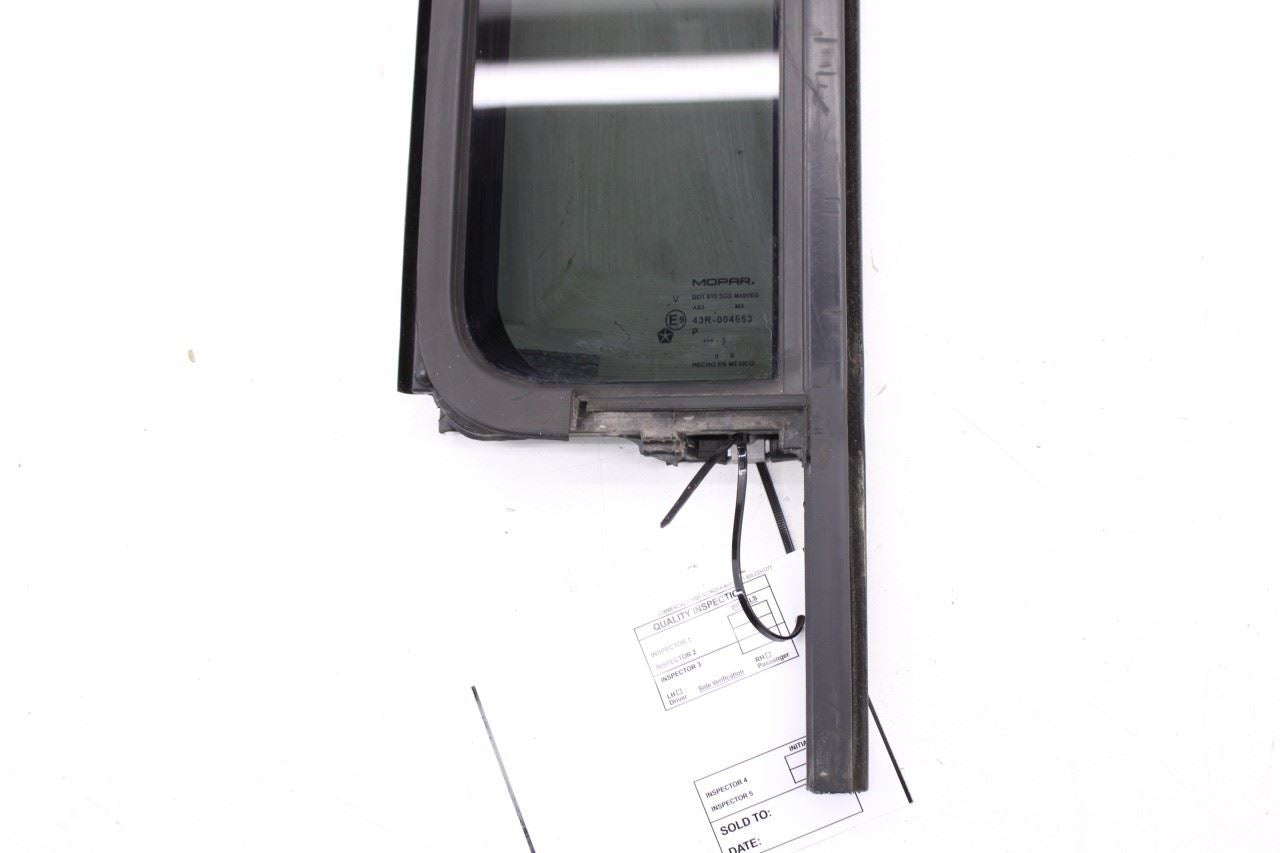 2007-2017 Jeep Wrangler Rear Right Side Door Vent Glass Run Channel Weatherstrip - Alshned Auto Parts