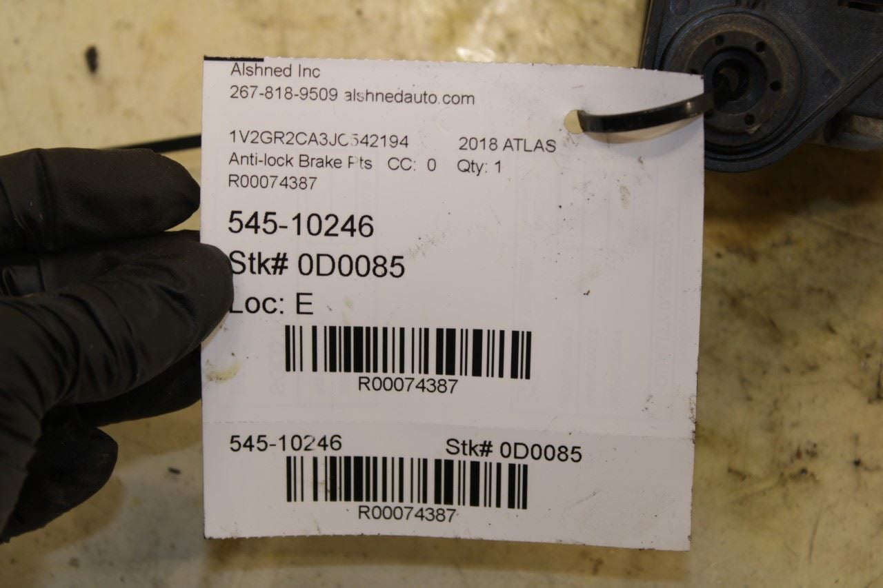 18-19 Volkswagen Atlas S 3.6L AWD ABS Anti Lock Brake Pump Control Module *ReaD* - Alshned Auto Parts
