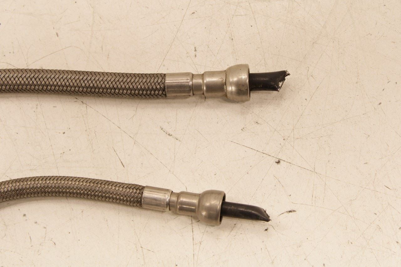 1997-1998 Chevrolet Corvette 5.7L Front Fuel Feed Jumper Hose Line Stainless Set - Alshned Auto Parts