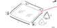 2015-2020 Acura TLX Tech Rear Back Window Glass 73211TZ3A02 OEM2