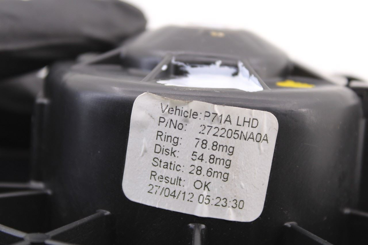 2019-2025 Infiniti QX50 LUXE Front HVAC AC Blower Fan Motor 27220-5NA0A OEM - Alshned Auto Parts