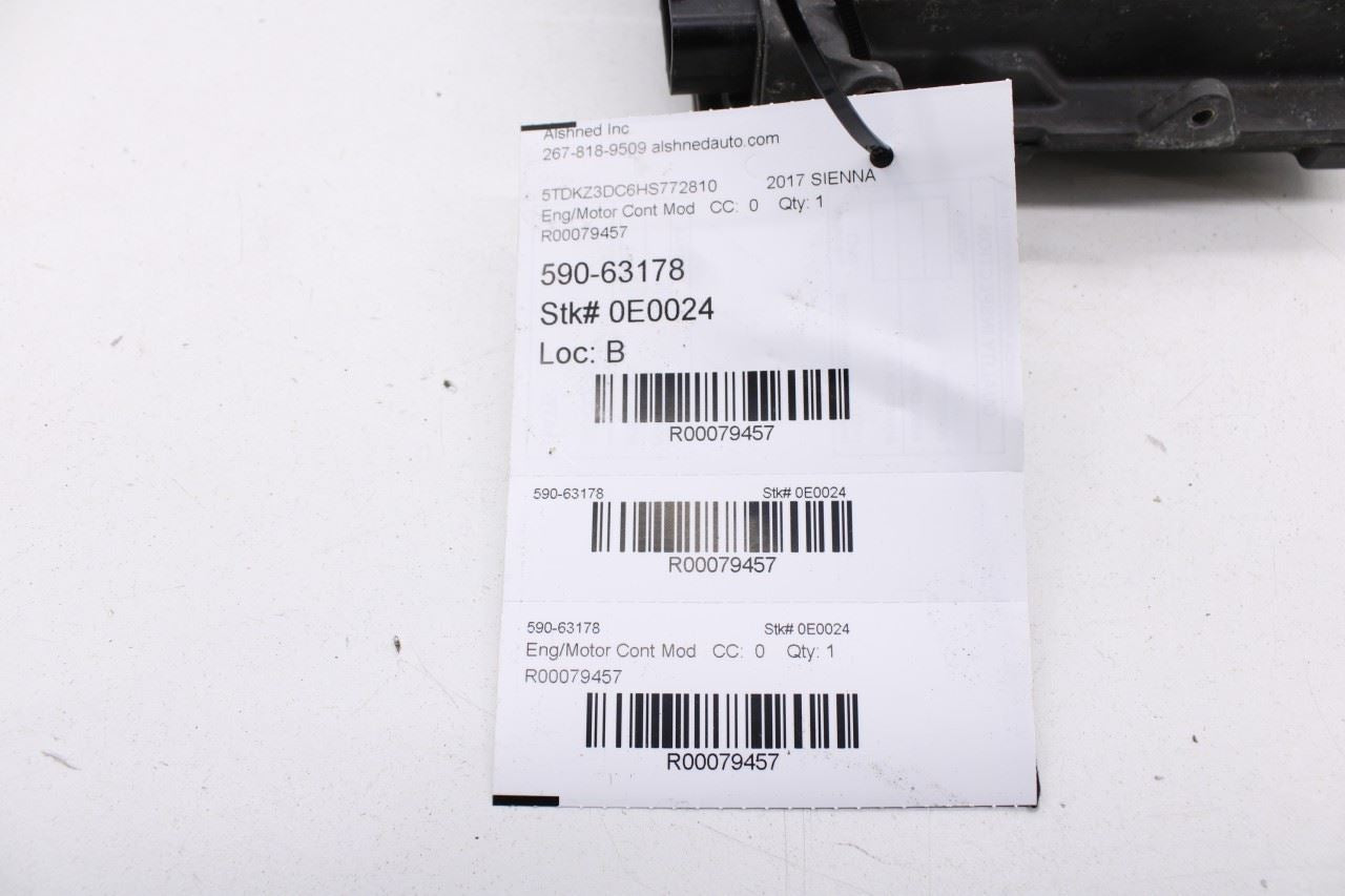 16-2017 Toyota Sienna LE 3.5L Engine Computer Control Module ECU ECM 89661-08160 - Alshned Auto Parts