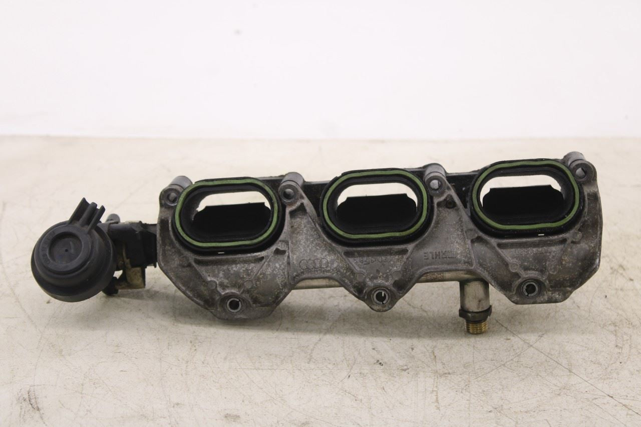 12-15 Audi A7 Premium 3.0L Right Side Engine Lower Intake Manifold w/ Injectors5