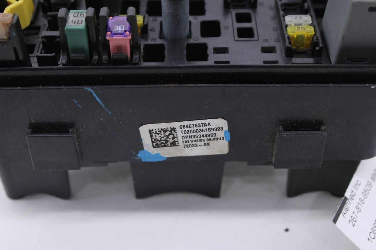 2020-21 Ram 1500 Big Horn 5.7L Engine Power Distribution Center Fuse Box *ReaD* - Alshned Auto Parts