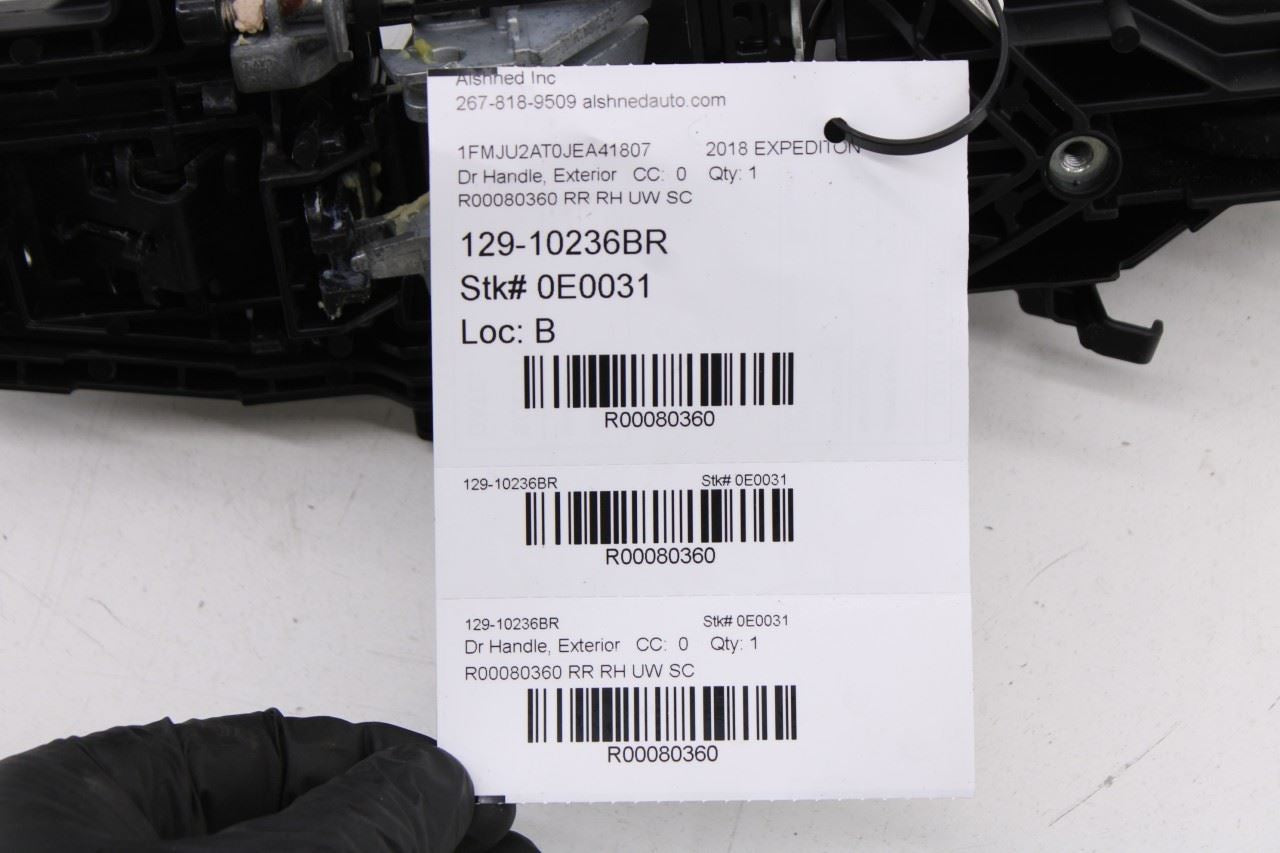 18-24 Ford Expedition Limited 4WD Rear Passenger Right Side Door Exterior Handle - Alshned Auto Parts