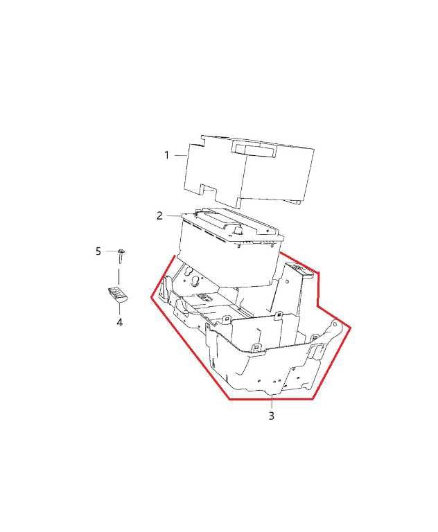 13-18 RAM 2500 Tradesman Left Side Battery Tray Support Mount Bracket 68095940AF - Alshned Auto Parts