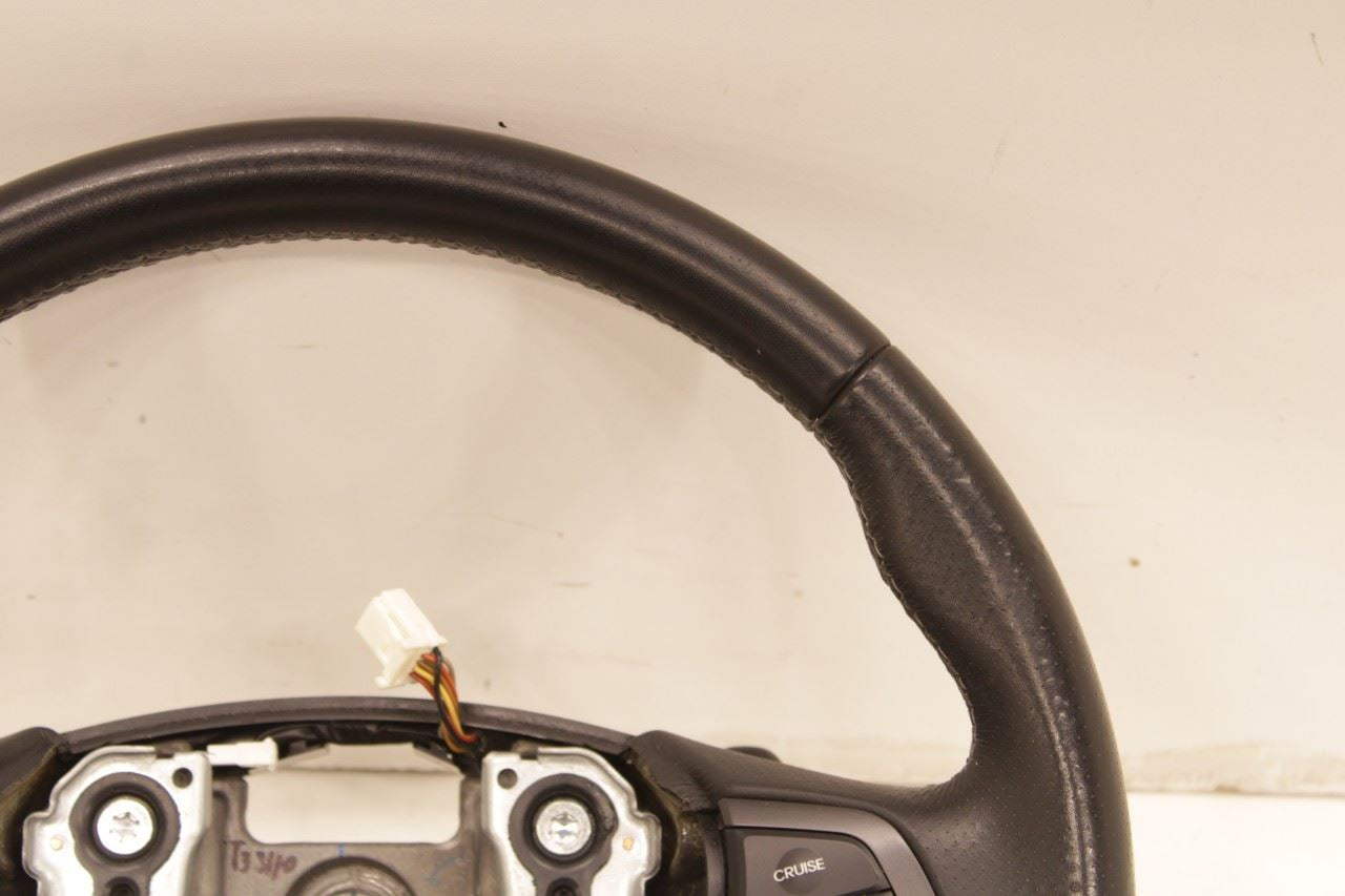 15-17 Hyundai Veloster Turbo 1.6L FWD Steering Wheel Leather w/ Control Buttons - Alshned Auto Parts