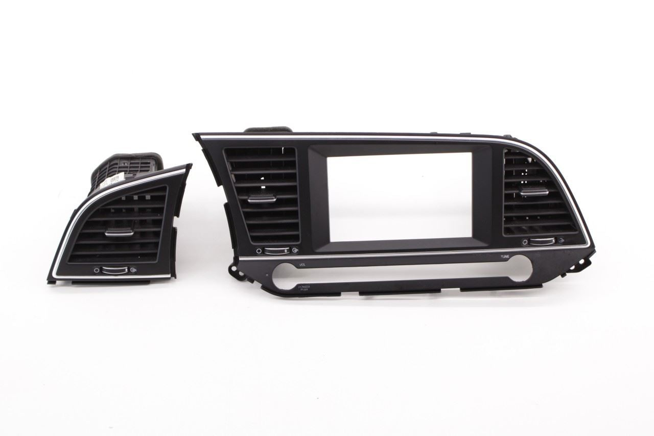 16-18 Hyundai Elantra Value Edition Screen Bezel w/ Center and Left Air Vents - Alshned Auto Parts