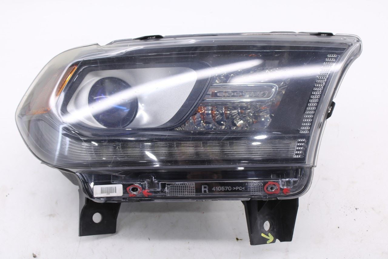 2014-15 Dodge Durango SXT 3.6L Front Right Side Headlight Lamp w/ LED DRL *ReaD*0