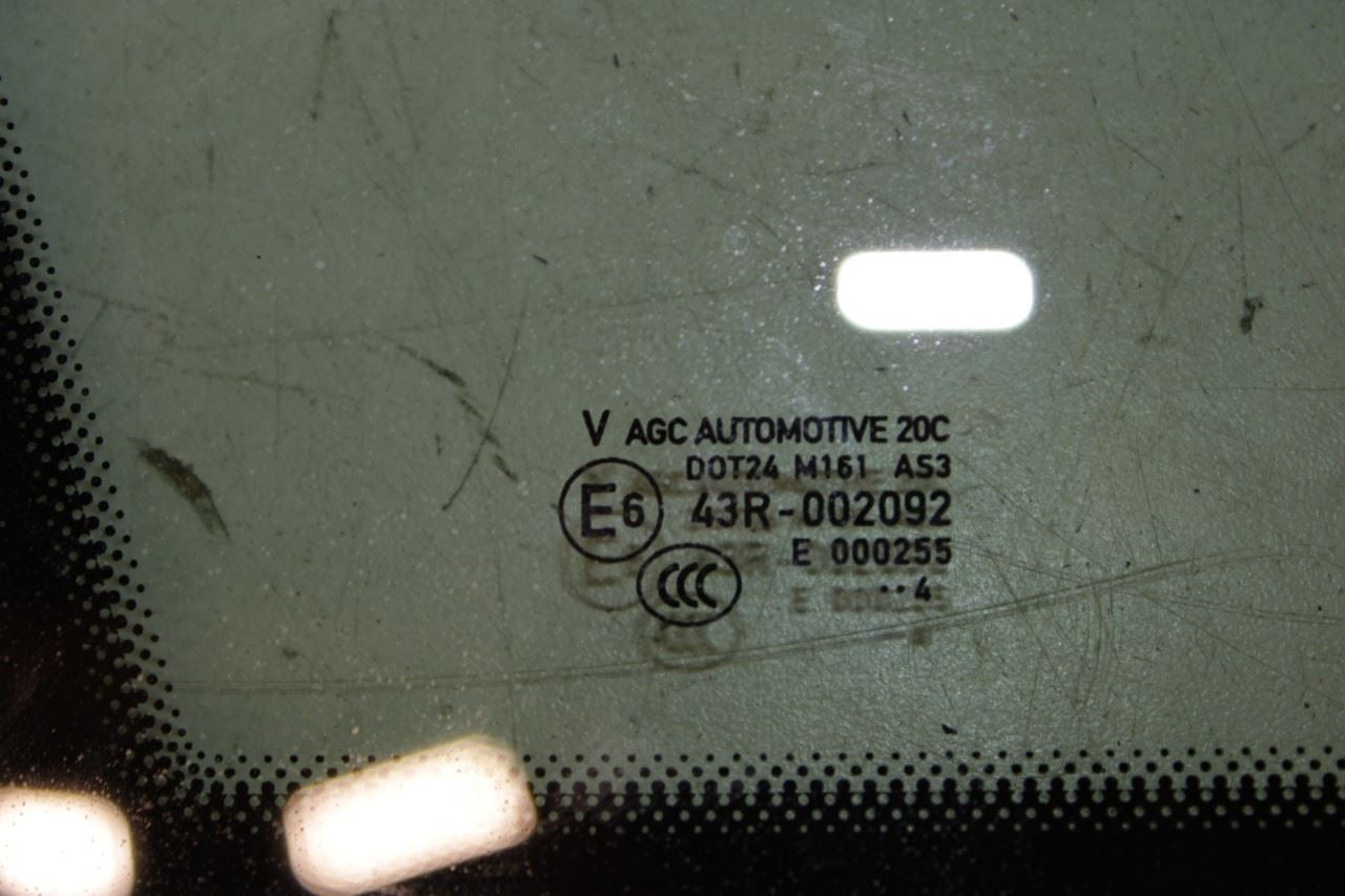 2011-2018 Porsche Cayenne Platinum Rear Left Driver Side Quarter Window Glass - Alshned Auto Parts