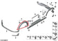 13-21 Mini Hardtop Cooper Front Right Fender Wheel Opening Molding 7300820 *ReaD - Alshned Auto Parts