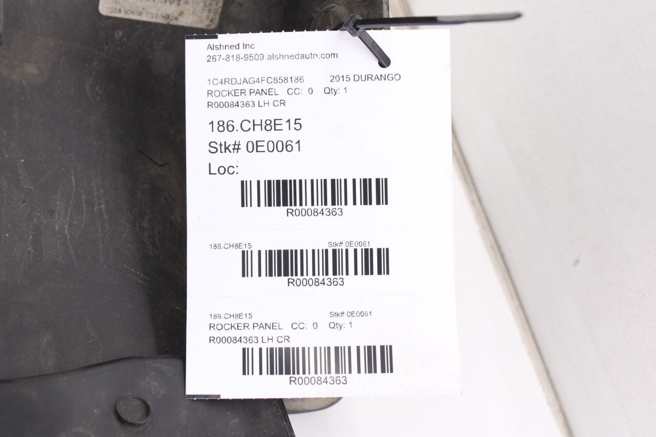 2011-2026 Dodge Durango SXT Left Rocker Skirt Panel Molding 1TD31TZZAC *ReaD*20