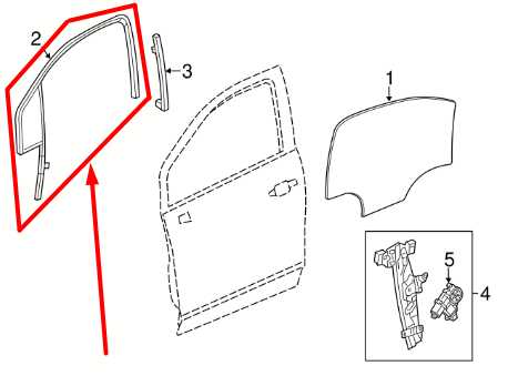 2013-22 Buick Encore Front Left Door Vent Window Glass Weatherstrip 94518427 OEM - Alshned Auto Parts