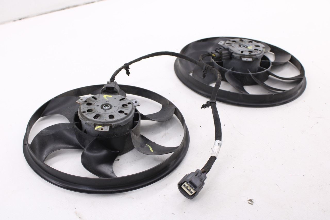 15-23 Ford Mustang Convertible V6 3.7L Dual Radiator Cooling Fan Motor w/ Blade8