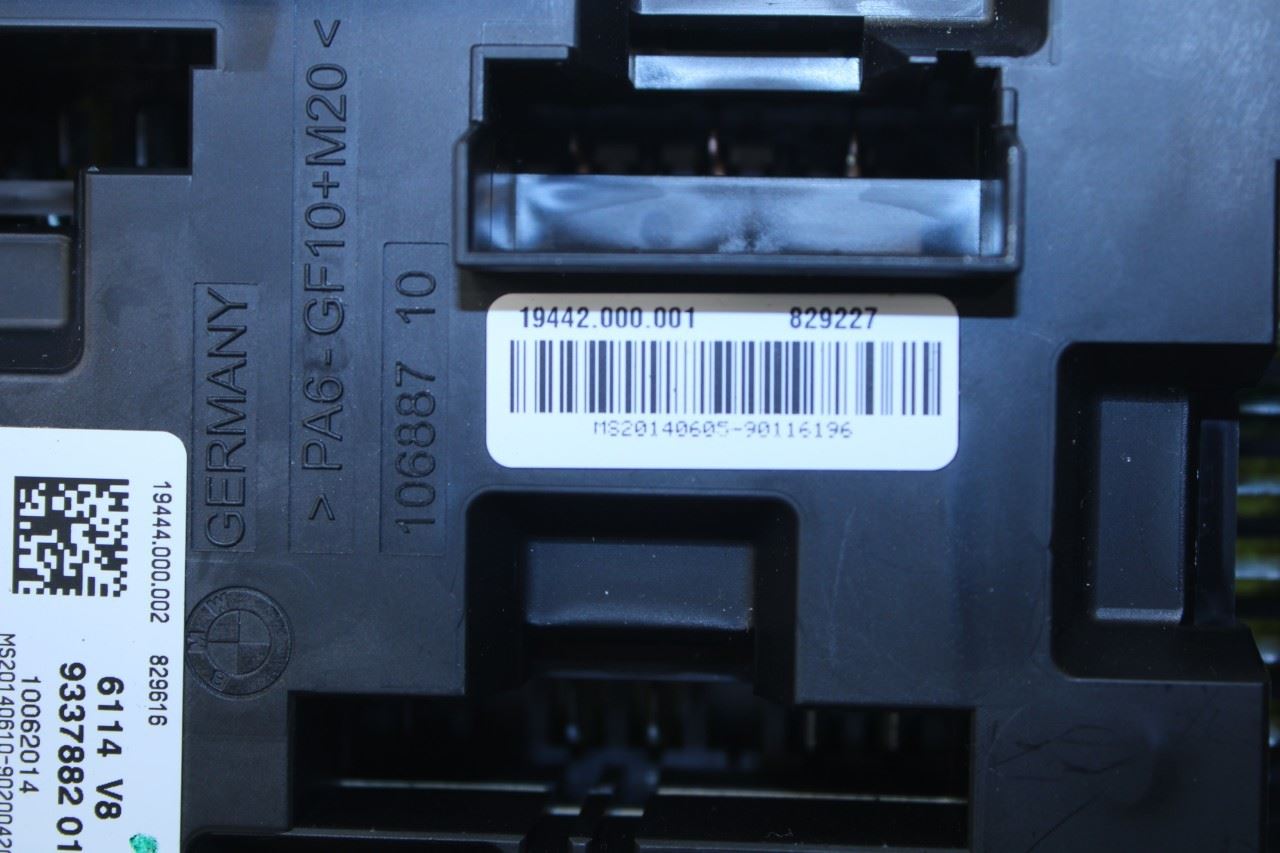 2013-2016 BMW 328i xDrive SULEV 2.0L AWD Rear Power Distribution Fuse Relay Box - Alshned Auto Parts