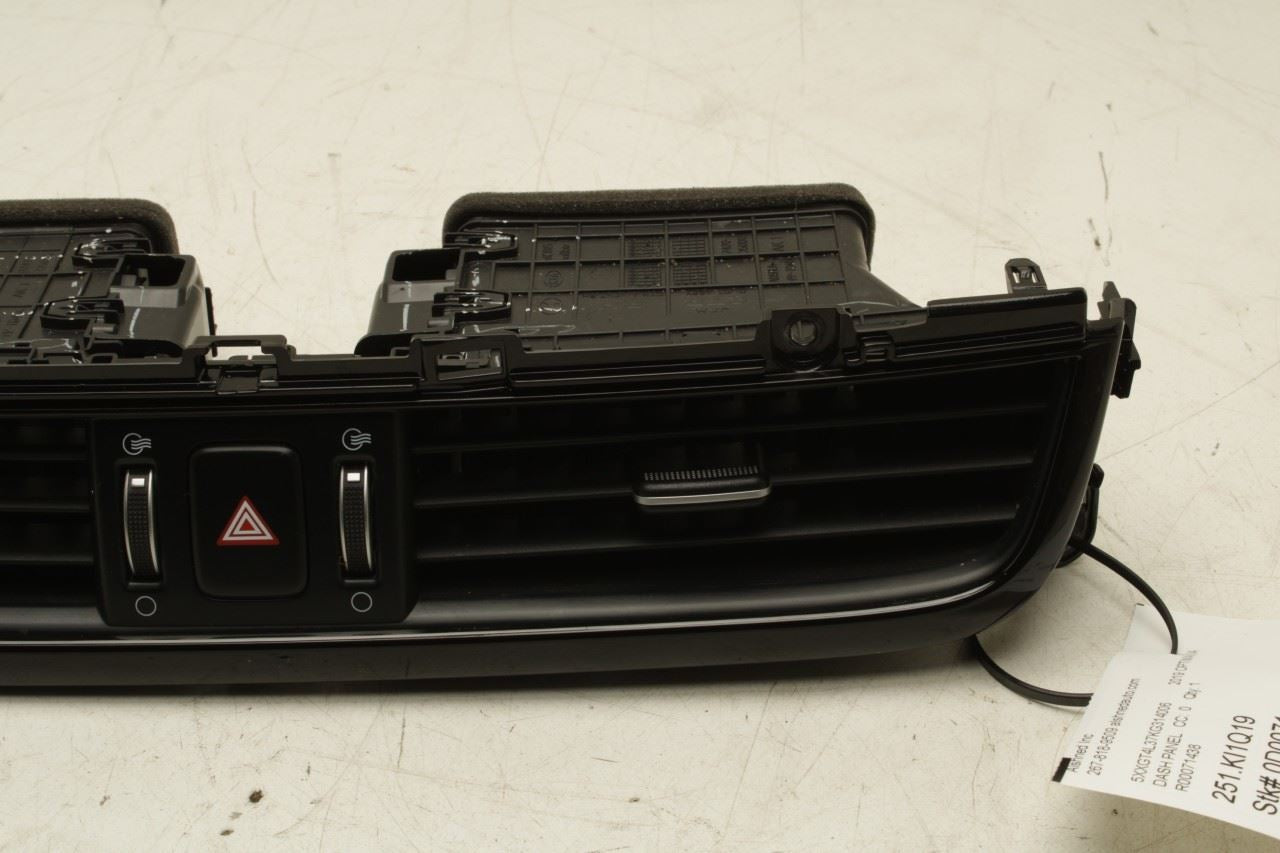 2016-20 Kia Optima LX Center Dash Air Vent Grille w/ Hazard Switch 84760-D5000WK - Alshned Auto Parts
