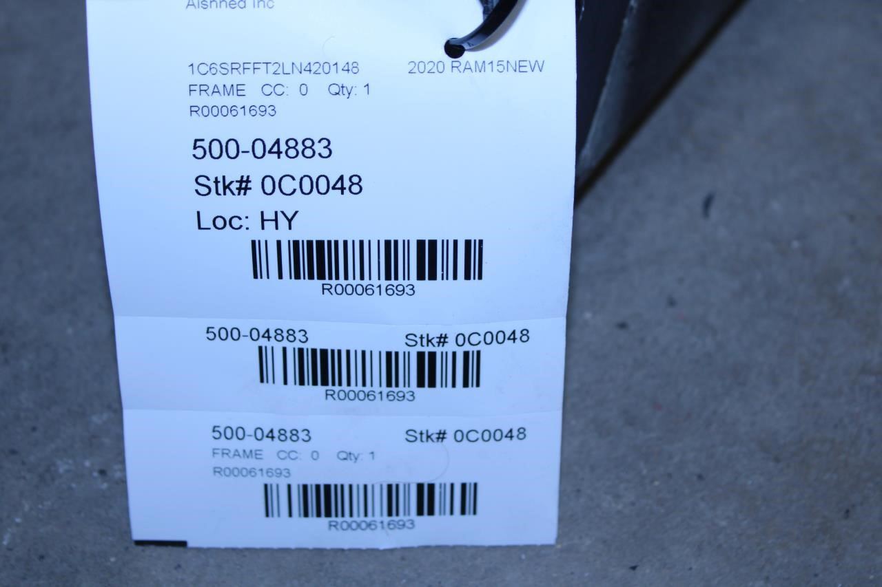 2019-2025 Ram 1500 Crew Cab 4x4 Frame Chassis Rear Part 68264733AK OEM - Alshned Auto Parts