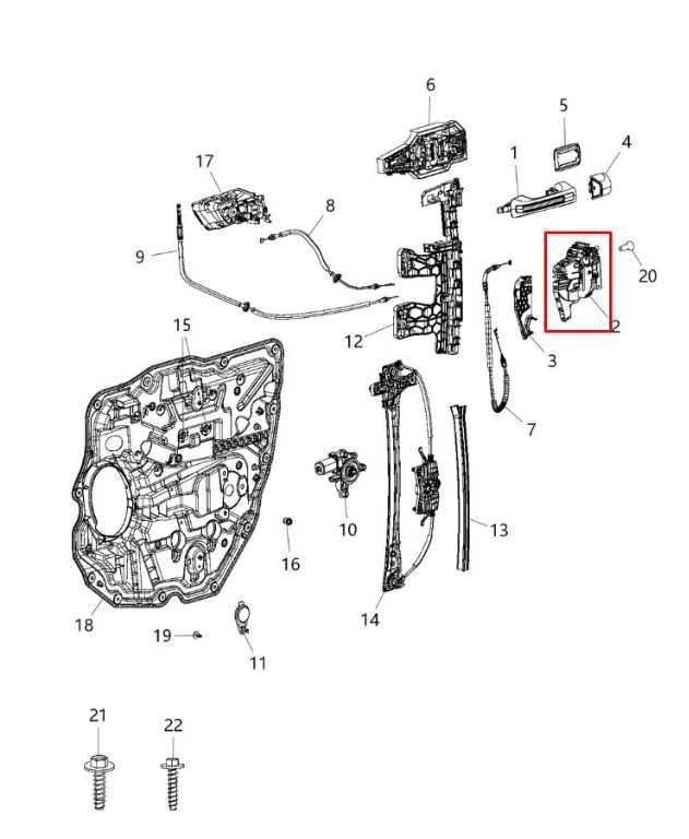 2019-2025 RAM 1500 Crew Cab Rear Right Passenger Side Door Lock Latch Actuator - Alshned Auto Parts