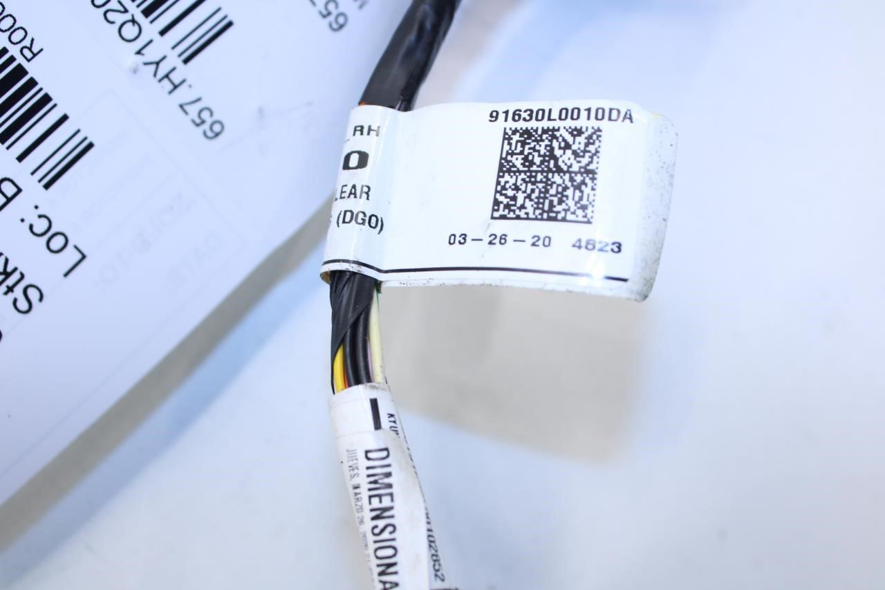 2020-2022 Hyundai Sonata SE Rear Right Door Wire Harness 91630-L0010 OEM - Alshned Auto Parts