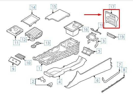 17-20 Jaguar XE R-Dynamic S Console Back Trim Pover Panel w/ Air Vent T2H3376PVJ - Alshned Auto Parts