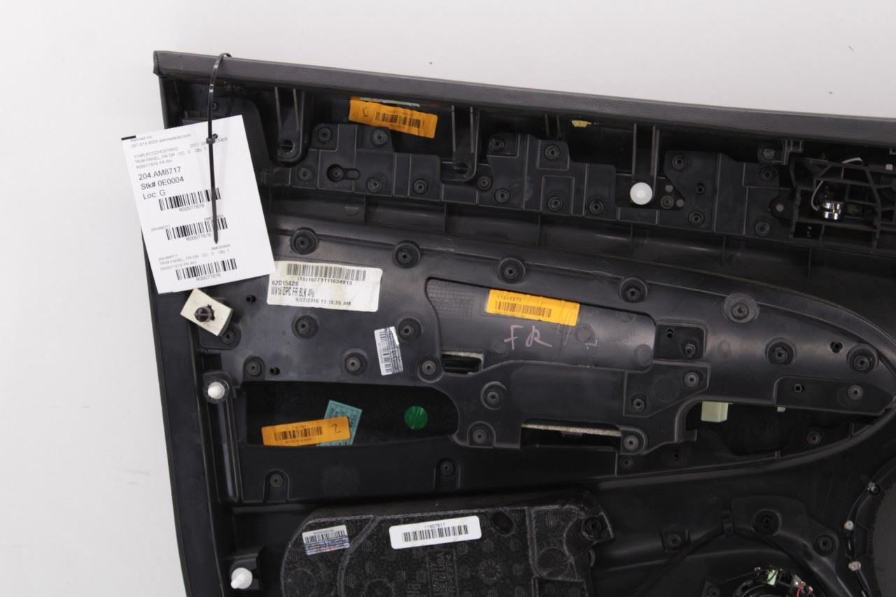 2015-17 Jeep Grand Cherokee Overland Front Right Door Trim Panel 6AA001X9AC OEM - Alshned Auto Parts