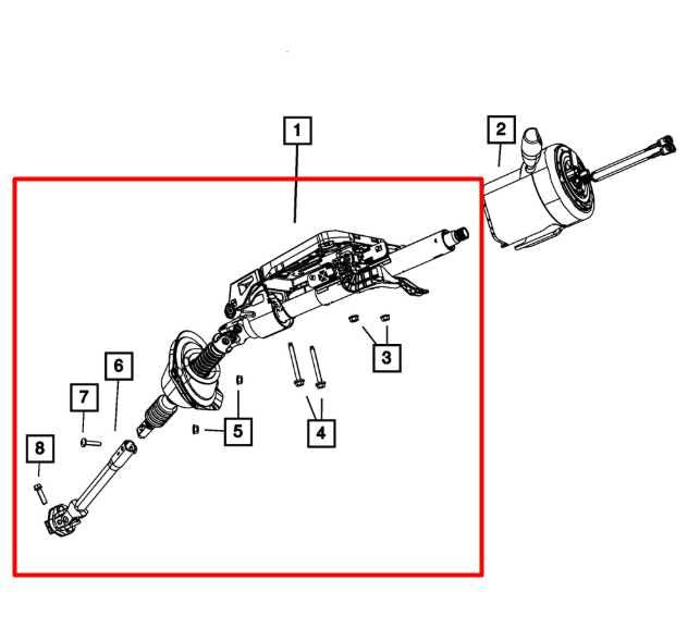 2014-2023 Dodge Challenger SXT 3.6L RWD Steering Column Assembly 68140569AD OEM - Alshned Auto Parts