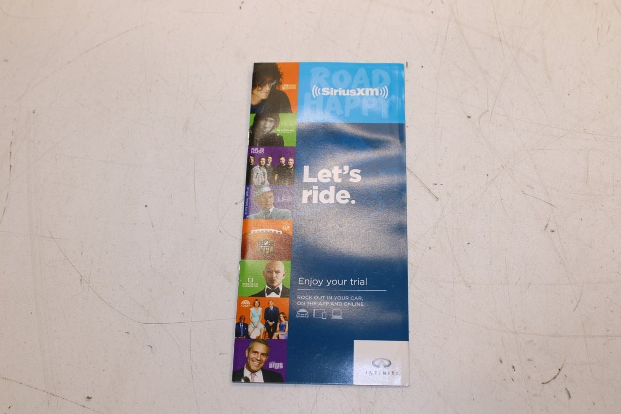 2017 Infiniti QX50 Owners Manual Set with Case R72267 *ReaD* - Alshned Auto Parts