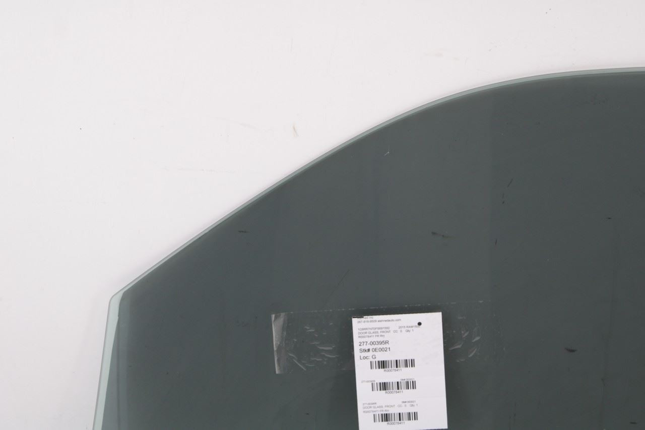 2011-18 RAM 1500 Laramie Front Right Passenger Side Door Window Glass 55112390AB - Alshned Auto Parts