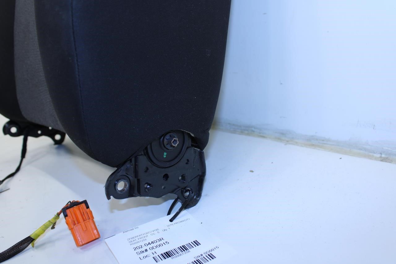 15-22 RAM Promaster City Front RH Side Seat Back Upper Cushion 5ZM25ND5AA *ReaD* - Alshned Auto Parts