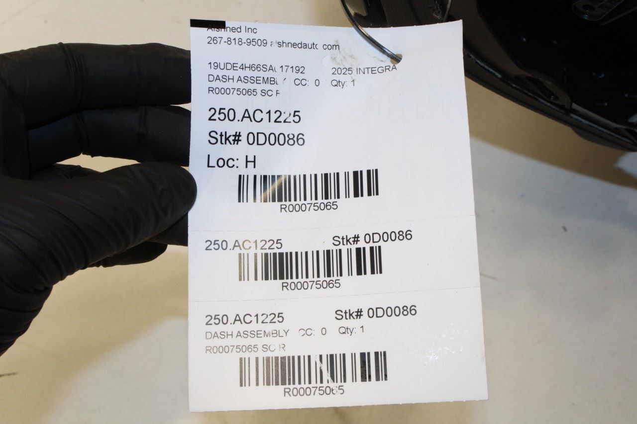 2023-2026 Acura Integra A-Spec Dash Instrument Panel 77101-3S5-A000 OEM - Alshned Auto Parts