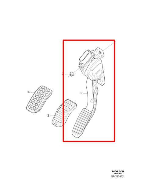 2015-16 Volvo S60 T5 Premier 2.0L Accelerator Throttle Gas Pedal Sensor 31329062 - Alshned Auto Parts