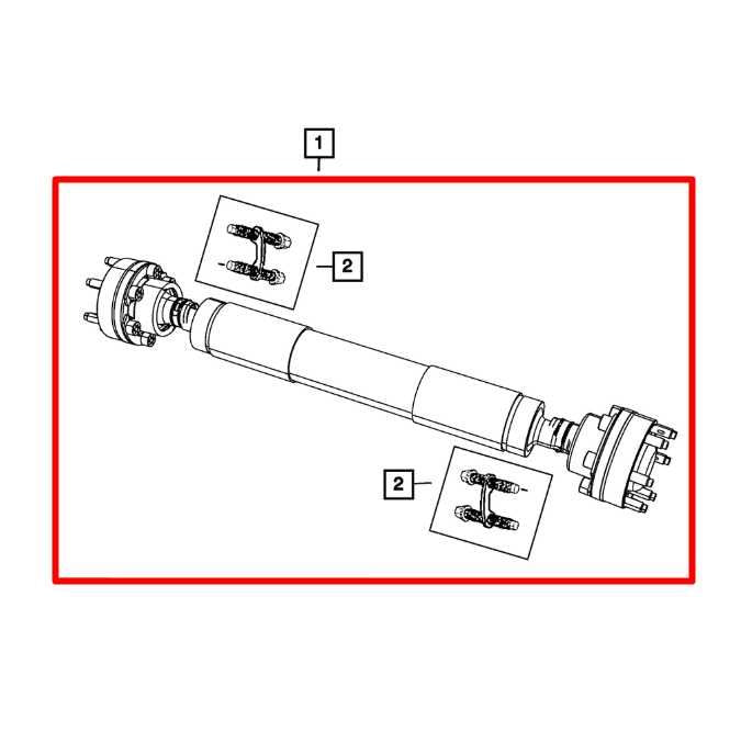 2012-18 Jeep Grand Cherokee 4WD Front Axle Drive Propeller Shaft 52853641AD OEM - Alshned Auto Parts