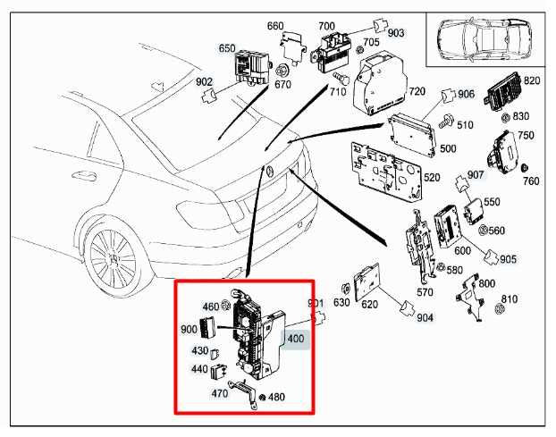 10-16 Mercedes-Benz E350 Sport 4Matic Rear SAM Fuse Relay Junction Block Module - Alshned Auto Parts