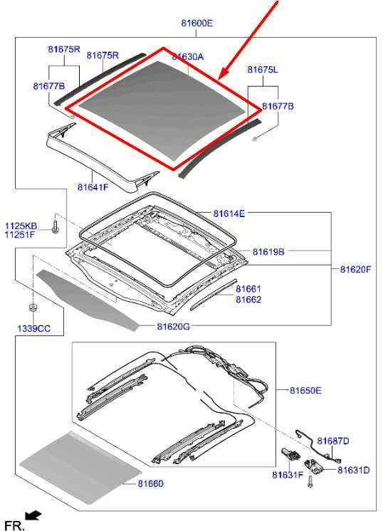 2018-2023 Kia Stinger GT2 AWD Roof Sunroof Sliding Window Glass 81630-J5000 OEM - Alshned Auto Parts
