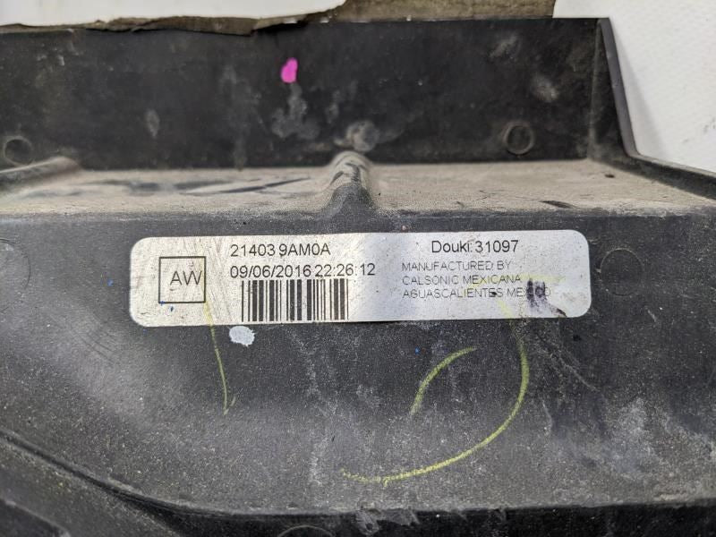 2013-2019 Nissan Sentra 1.8L Left Radiator Cooling Fan Motor Assy 21403-9AM0A - Alshned Auto Parts
