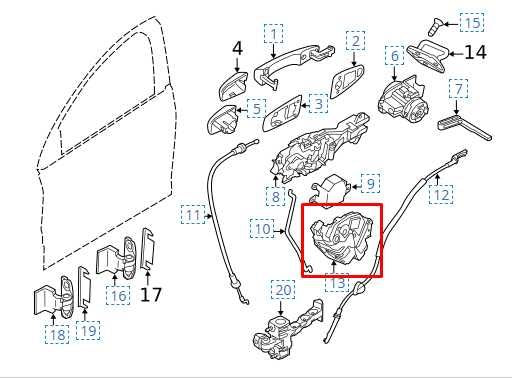 2015-18 Volvo S60 T5 Premier Front Right Side Door Lock Latch Actuator 31349860 - Alshned Auto Parts