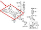 2014-2020 Infiniti QX60 FWD Rear Suspension Crossmember 55400-3KD0E OEM - Alshned Auto Parts