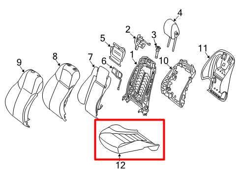 15-21 Mercedes-Benz C300 2.0L AWD Front Seat Passenger Right Side Lower Cushion - Alshned Auto Parts