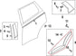 20-25 Mazda CX-30 2.5 S RR Right Door Lower Body Side Molding DGH9-51-RC0 *ReaD* - Alshned Auto Parts
