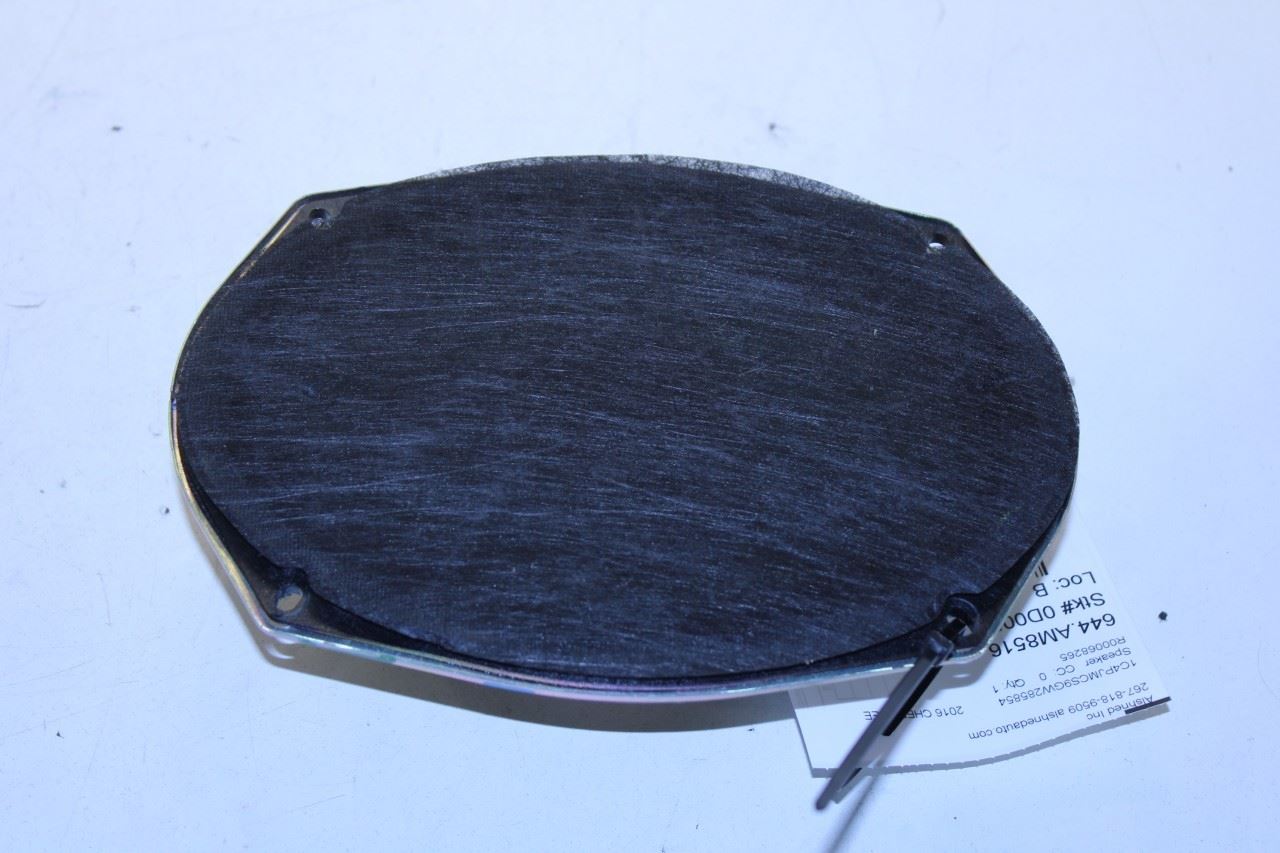 2014-2023 Jeep Cherokee 75th Anniversary Rear Right Door Audio Speaker 5091019AB - Alshned Auto Parts