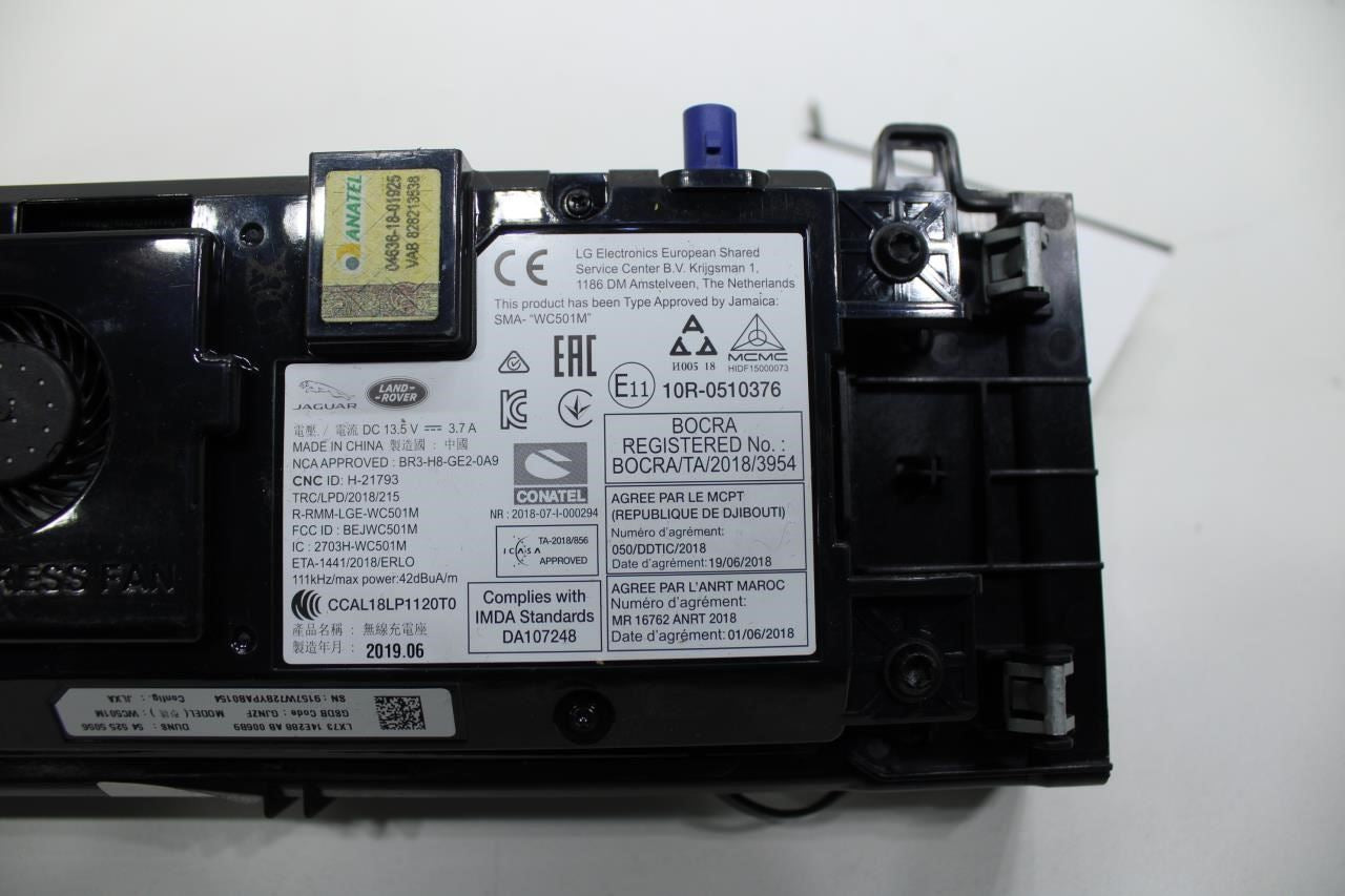 2020 Jaguar XE R-Dynamic S FR Console Phone Wireless Charger Module LX7314E288AB - Alshned Auto Parts