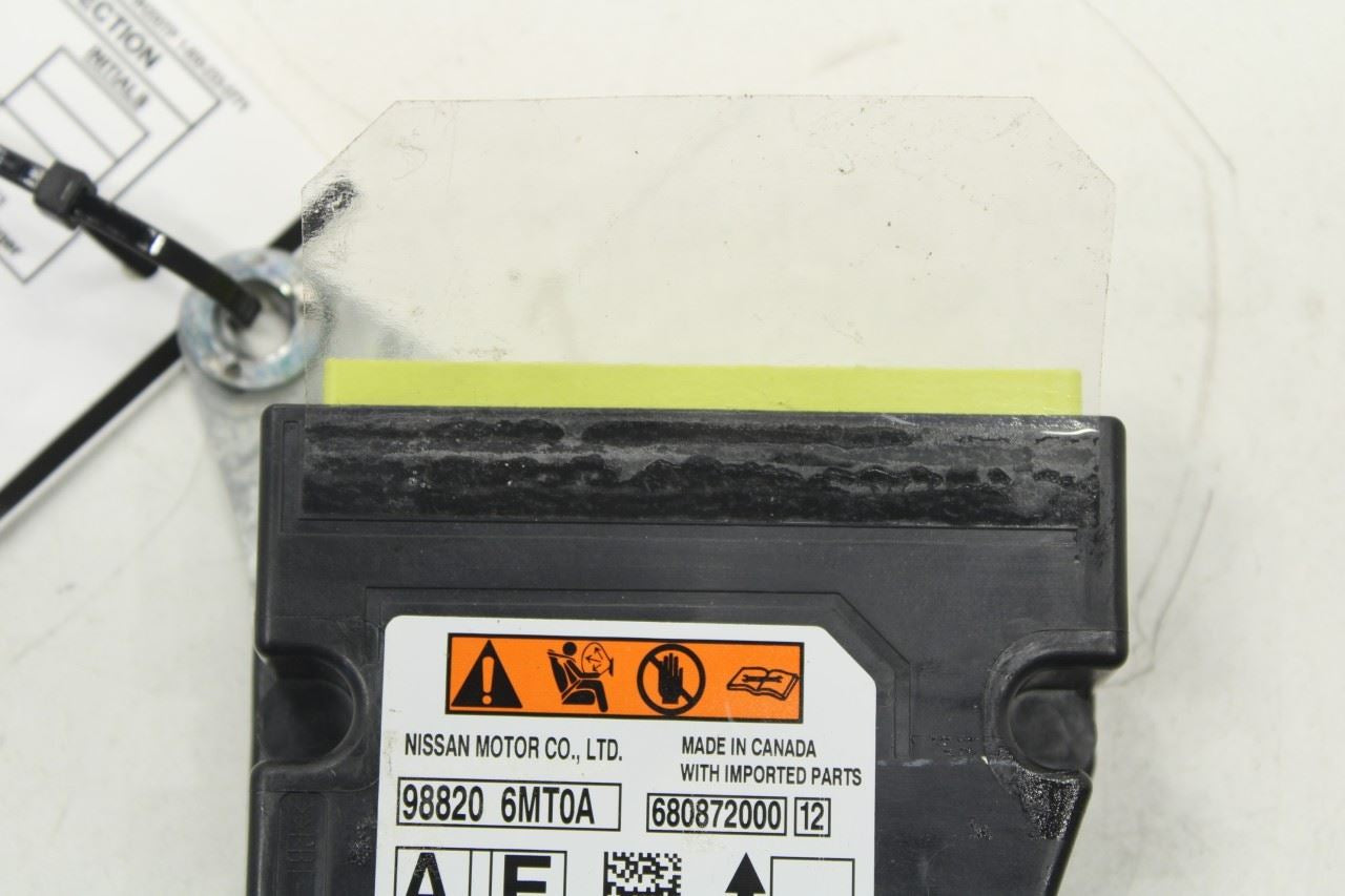 2021-2022 Nissan Rogue Sport SL AWD Air Bag SRS Restraints Computer Control Module 98820-6MT0A OEM - Alshned Auto Parts