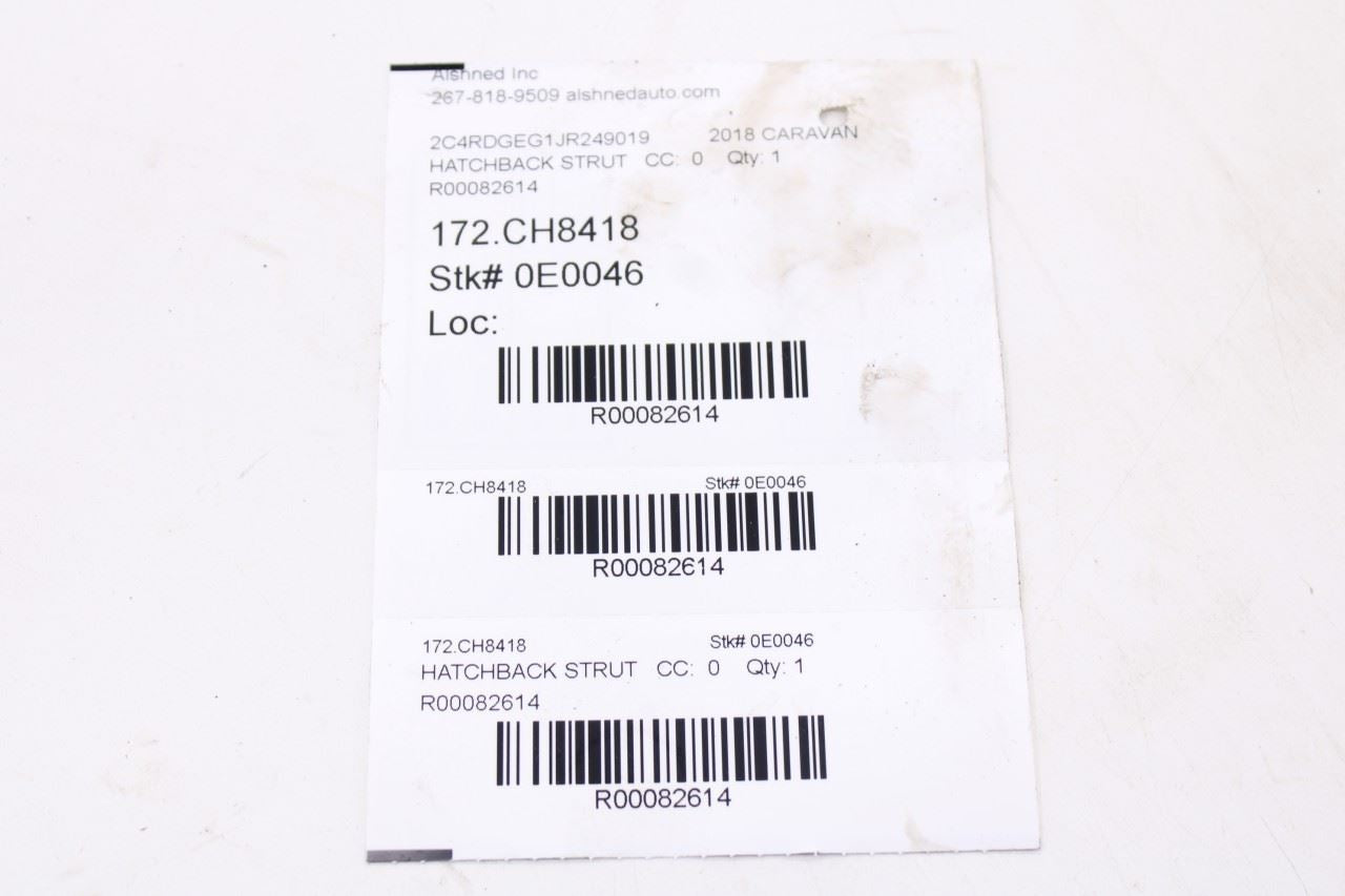 14-20 Dodge Grand Caravan GT Rear Liftgate Power Lift Motor and Gear 68195936AC14