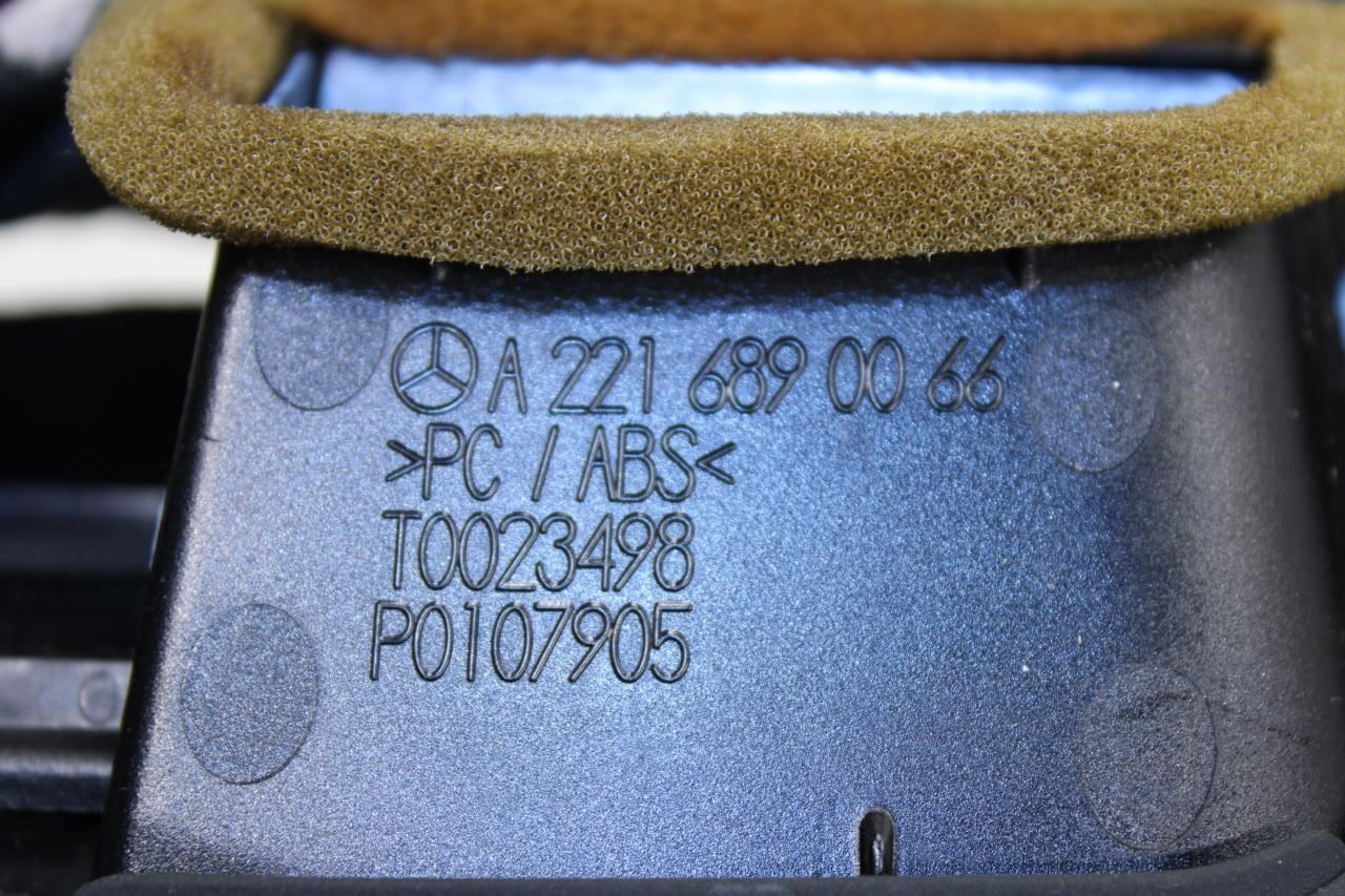07-13 Mercedes-Benz S550 Dash Air Vent Molding Trim Grille Set 2216890908 *ReaD* - Alshned Auto Parts