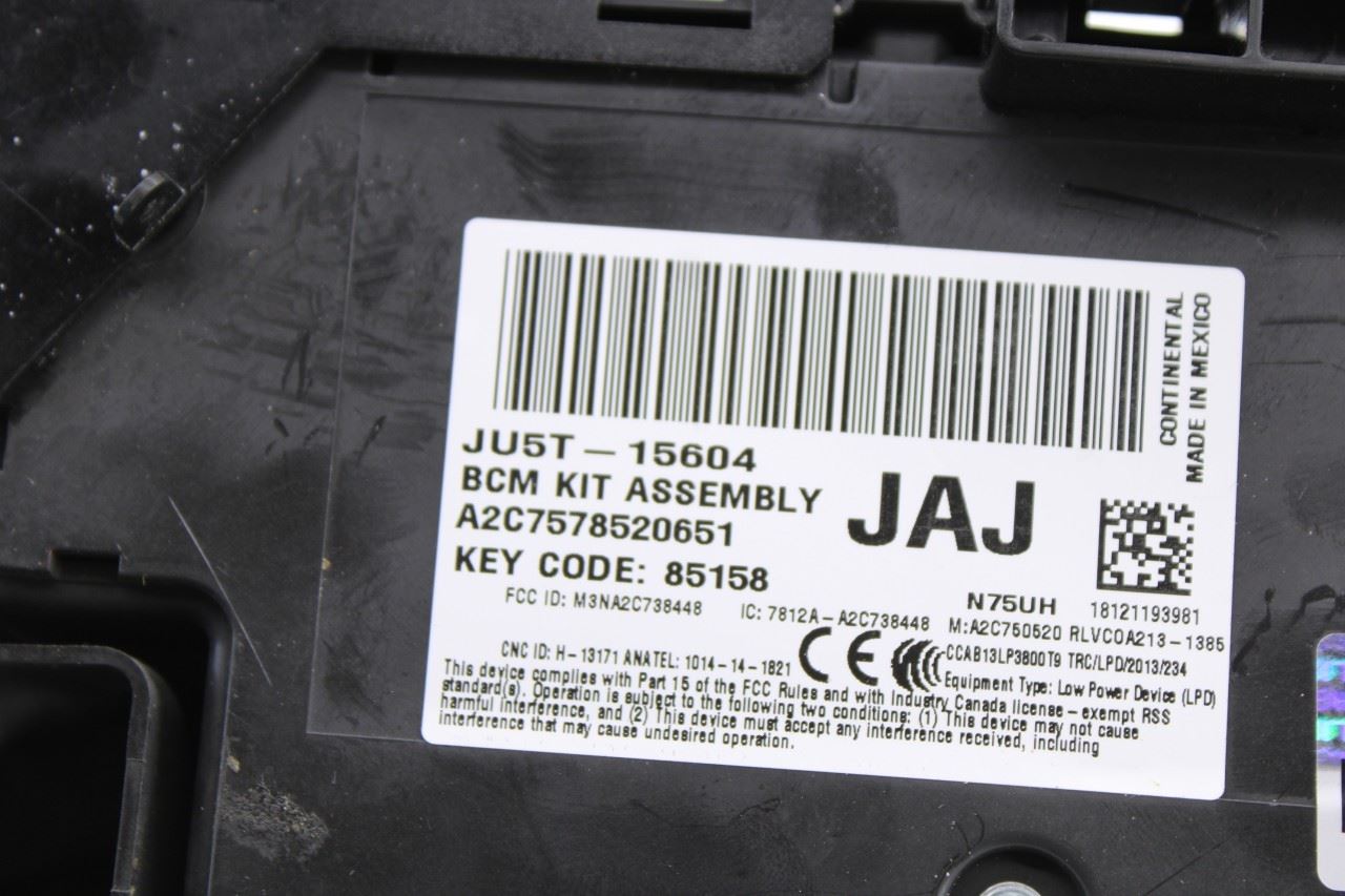 18-19 Ford Expedition Limited 3.5L Keyless Entry Body Control Module Fuse Block - Alshned Auto Parts
