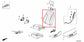 2023-25 Acura Integra A-Spec Front Driver Left Side Seat Backrest Upper Cushion - Alshned Auto Parts