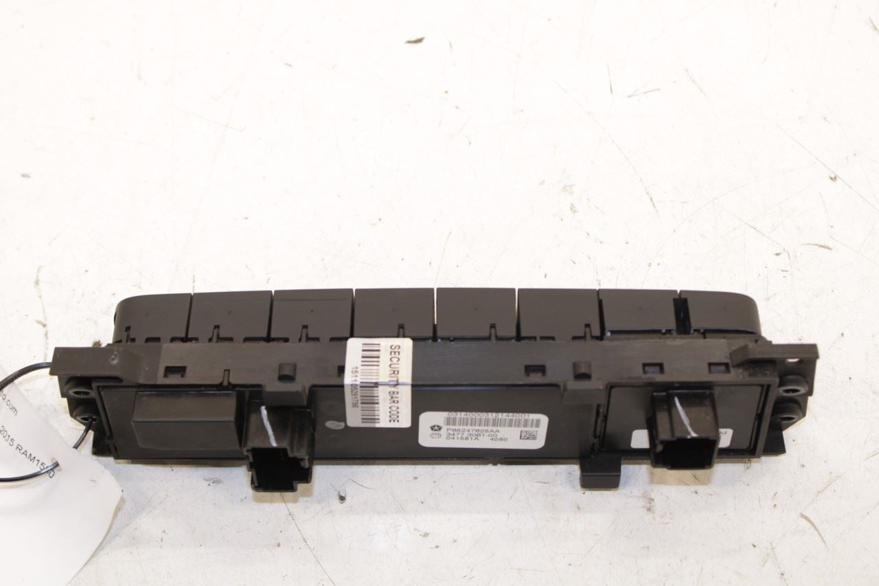 201520 Ram 1500 Big Horn Instrument Panel Traction Tow Haul Heat Seats Switches - Alshned Auto Parts