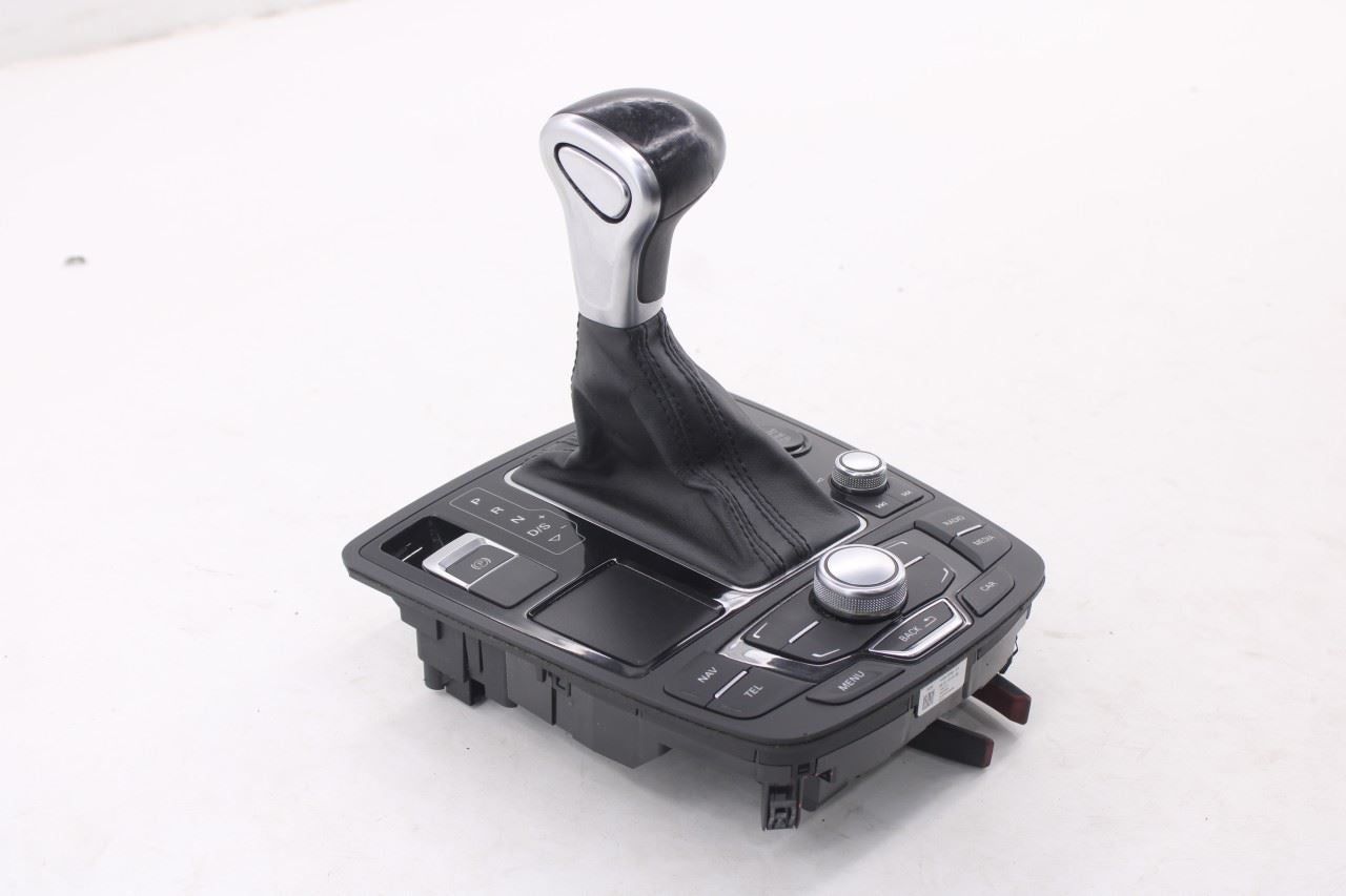 12-18 Audi A7 Premium Console Shifter Lever Knob and Ignition Button w/ Switches2