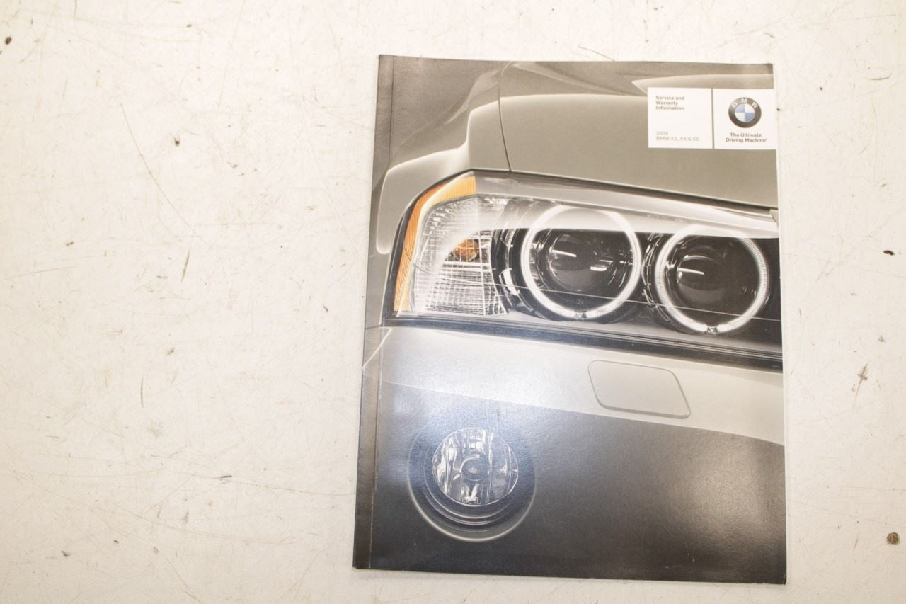 2016 BMW X3 xDrive28i Owners Manual Set with Case R72837 - Alshned Auto Parts